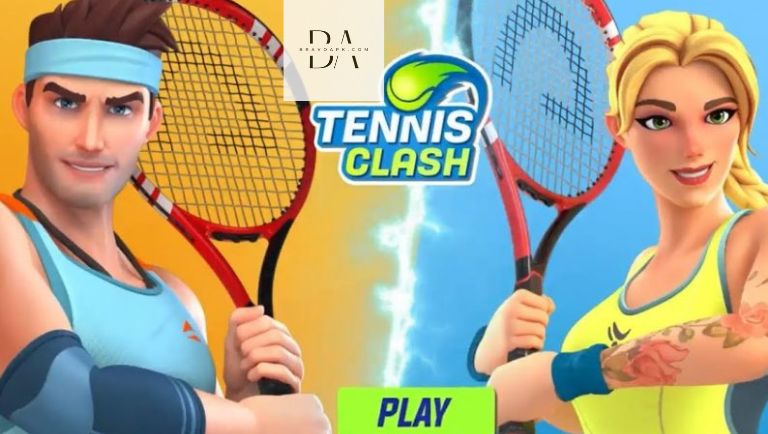 Tennis clash mod apk