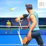 tennis clash mod apk logo