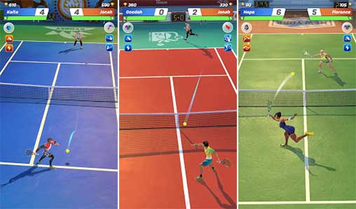 Tennis clash mod apk