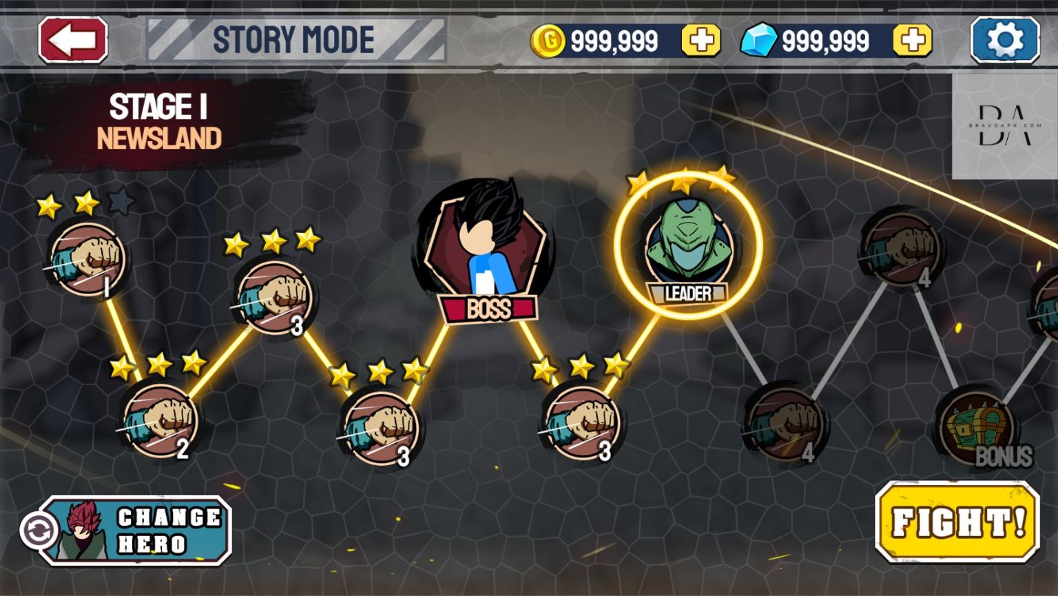 Stickman Warriors Mod Apk Download Latest Version (Unlimited Money)